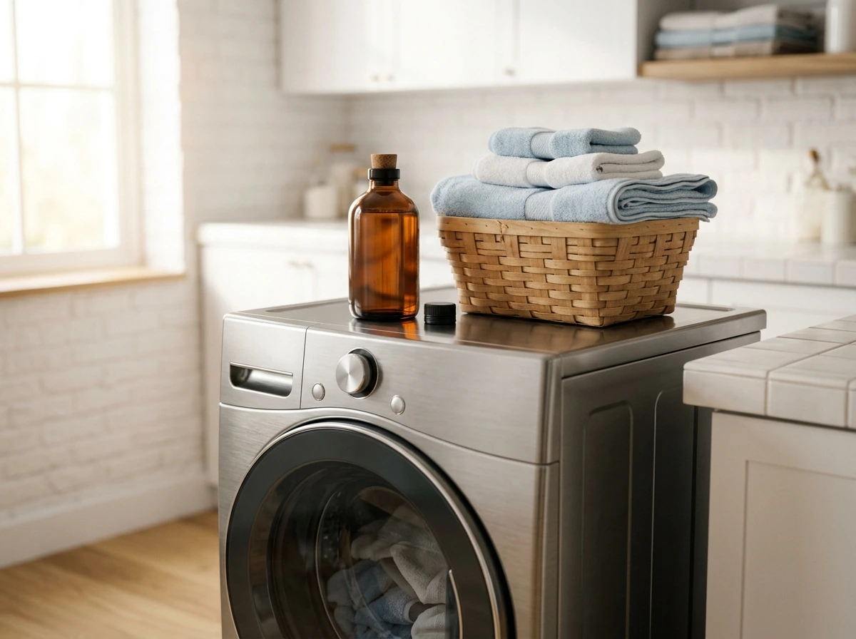 Lavage et pliage du linge à l'atelier So'Clean